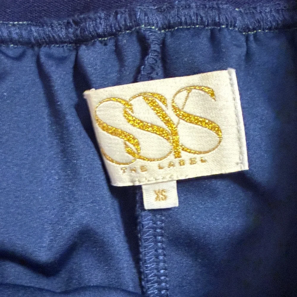 SSYS Navy Pleated Skort Active Skort - Picture 2 of 4